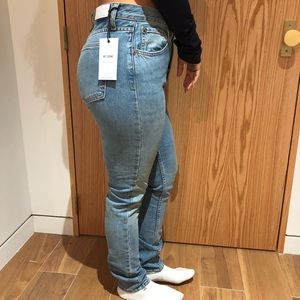 Re/Done High Rise- light wash